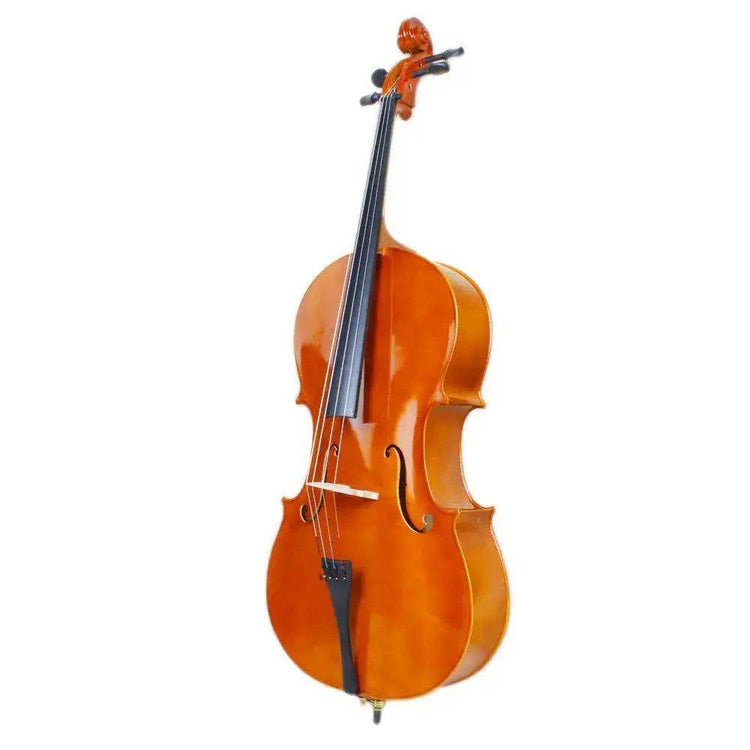 MLNshops Beginner Natural Cello Set with Bow
