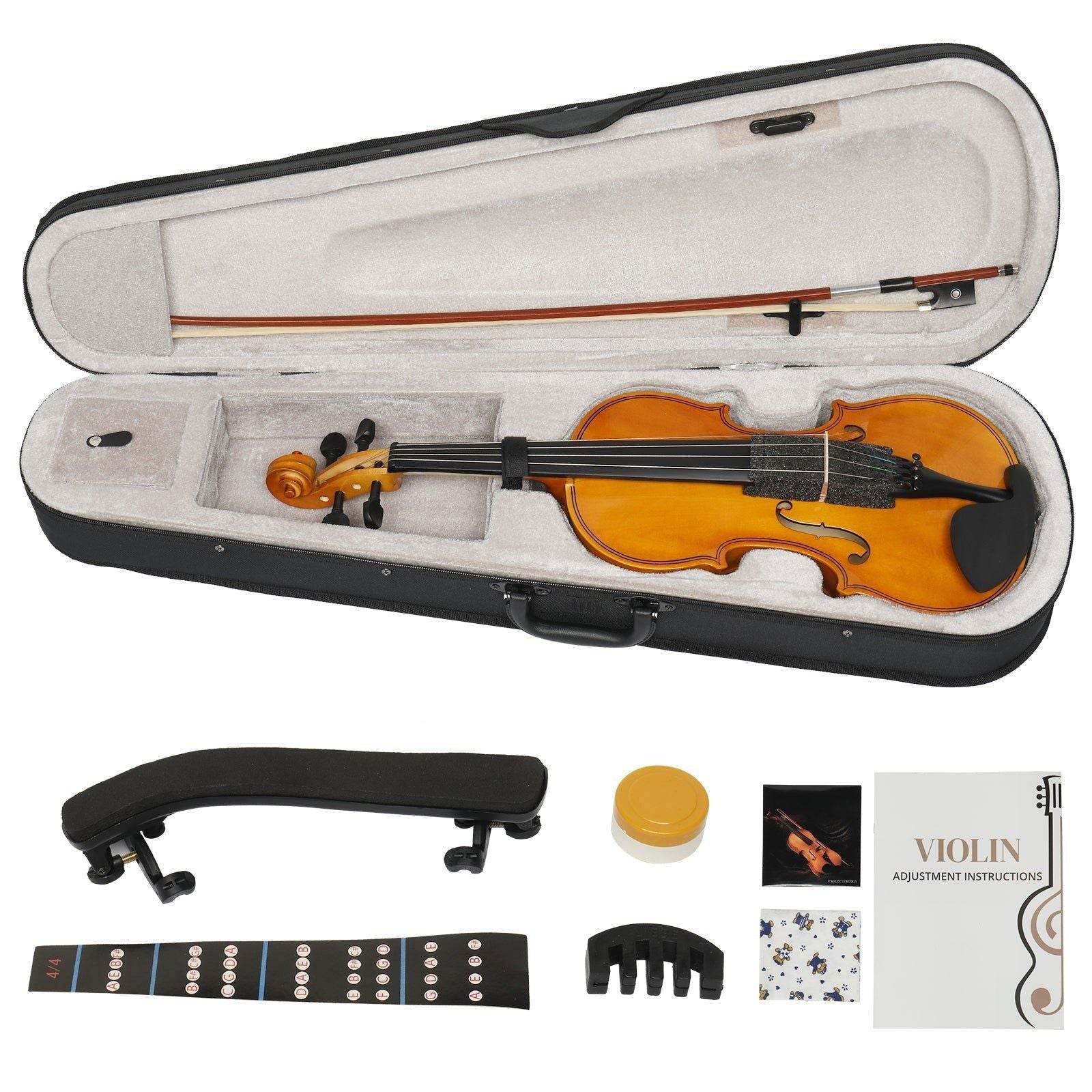 MLNshops Beginner Violin Set for Adults with Case