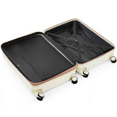 MLNshops Beige Luggage Set with USB Port - Durable & Stylish