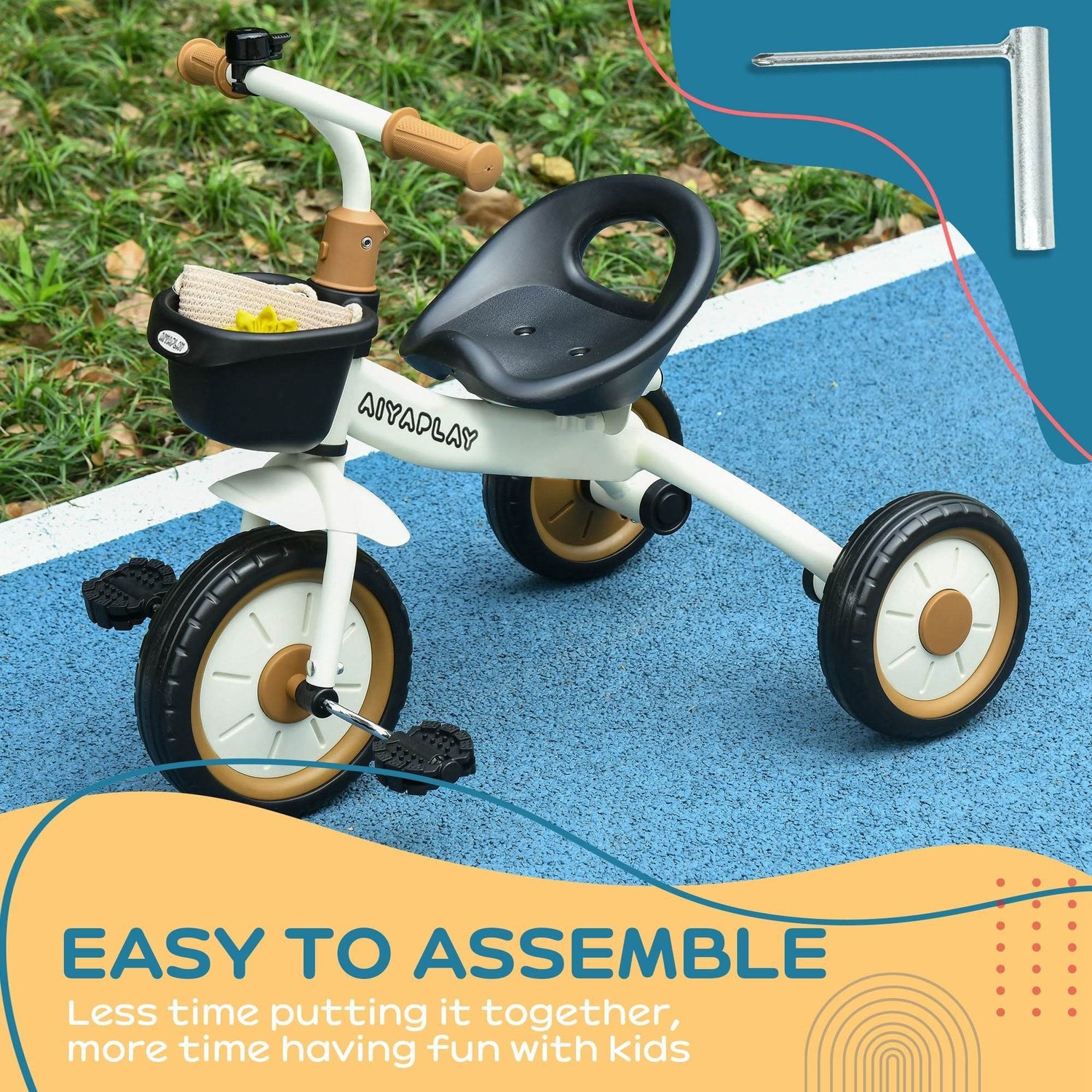 MLNshops Best Tricycle for Ages 2-5 - Kids Tricycle