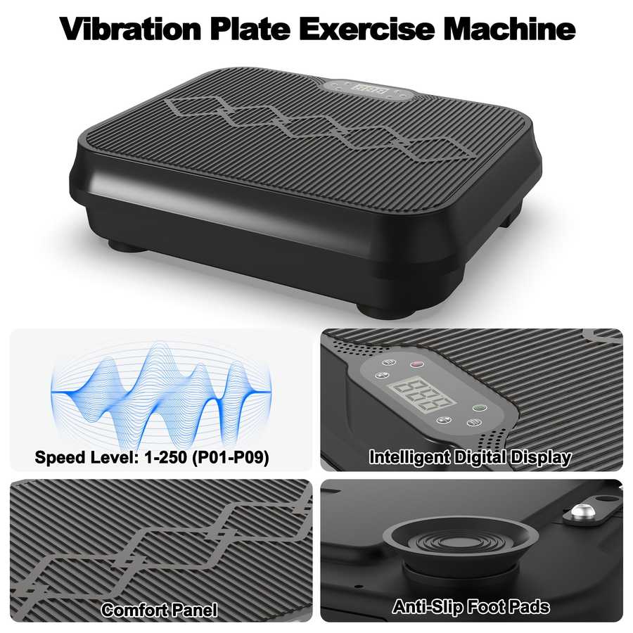 Digital Display Vibration Exercise Machine