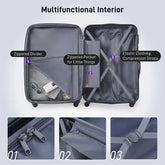 Hardshell Luggage Sets 4 pcs + Bag Spinner Suitcase with TSA Lock Lightweight-16&