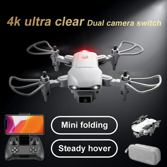 4DRC V9 Mini Drone for Kids Adults 720P HD FPV Camera, Foldable RC Quadcopter for Boys Girls with Altitude Hold, Headless Mode.