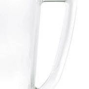 Ergonomic handle of the 2.75 Quarts BPA Free Drink Pitcher, designed for a comfortable grip and effortless pouring during use.