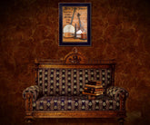 MLNshops Black Frame Music Print for Home Decor