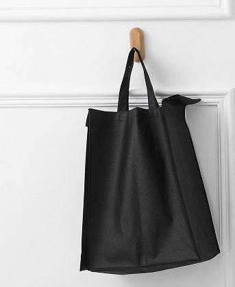 MLNshops Black Laundry Organizer with Dual Compartments