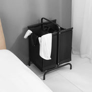 MLNshops Black Laundry Organizer with Dual Compartments