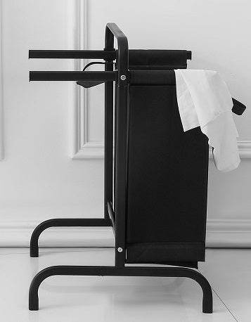 MLNshops Black Laundry Organizer with Dual Compartments