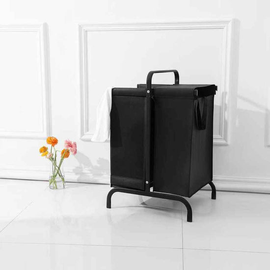 MLNshops Black Laundry Organizer with Dual Compartments Default