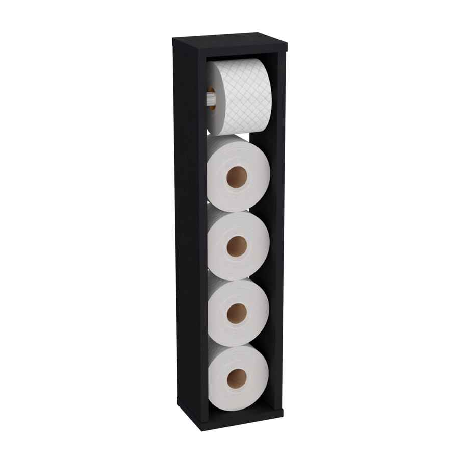 MLNshops Toilet Paper Holder with Shelf and Storage