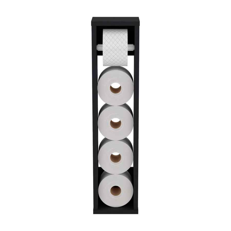 MLNshops Toilet Paper Holder with Shelf and Storage