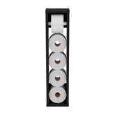 MLNshops Toilet Paper Holder with Shelf and Storage