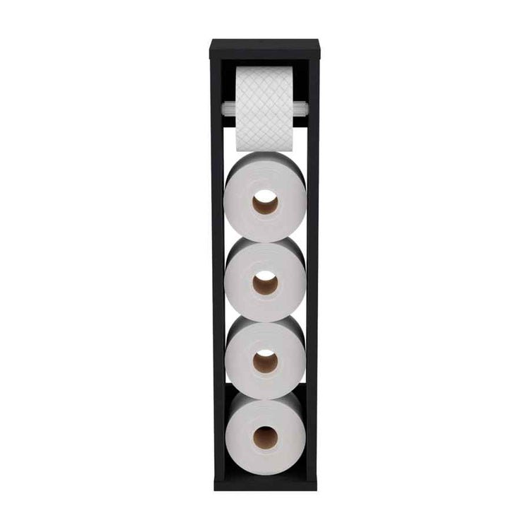 MLNshops Toilet Paper Holder with Shelf and Storage