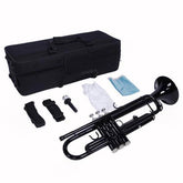 MLNshops Black Trumpet Accessory Kit for Musicians