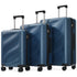 MLNshops Durable ABS Suitcase with TSA Lock Luggage Set Default