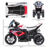 MLNshops Three Wheel Kids Motorcycle with Music - BMW Style