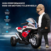 MLNshops Three Wheel Kids Motorcycle with Music - BMW Style