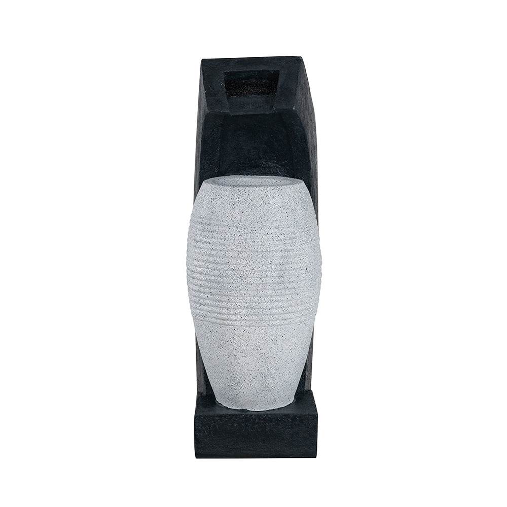 MLNshops Black and White Water Fountain for Home Decor