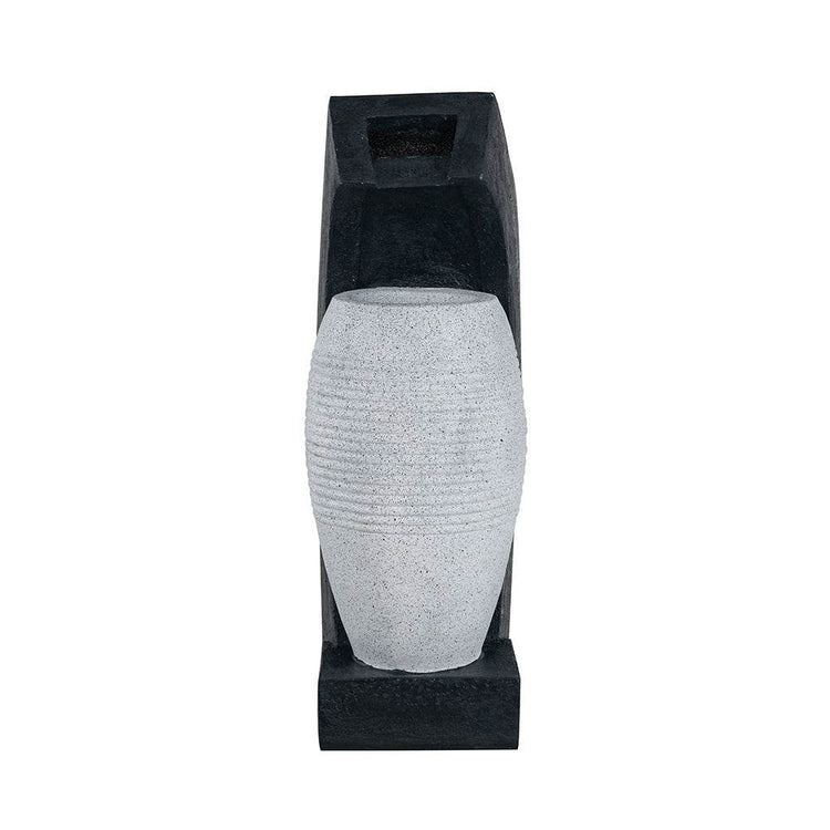 MLNshops Black and White Water Fountain for Home Decor