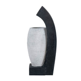 MLNshops Black and White Water Fountain for Home Decor