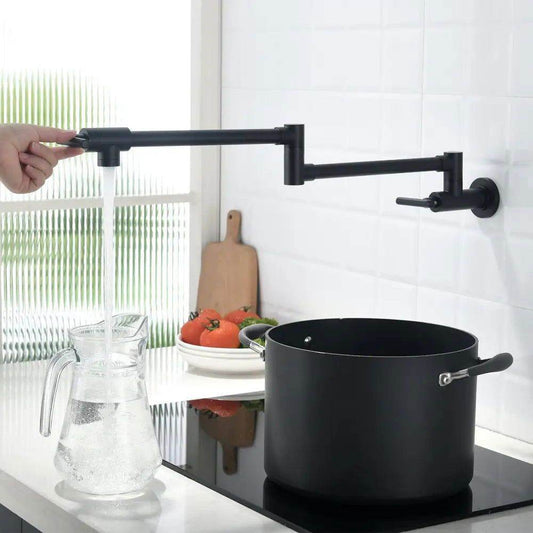 MLNshops Brass Wall Mount Pot Filler Faucet