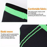 mlnshops Breathable Elbow Pads 2 Pcs Set for Support