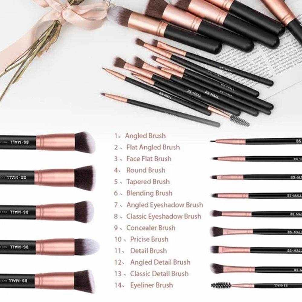 MLNshops Premium Makeup Brush Set for Flawless Beauty