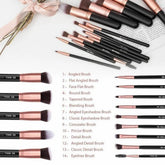 MLNshops Premium Makeup Brush Set for Flawless Beauty