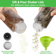 mlnshops Bamboo Spice Rack Organizer Drawer Set