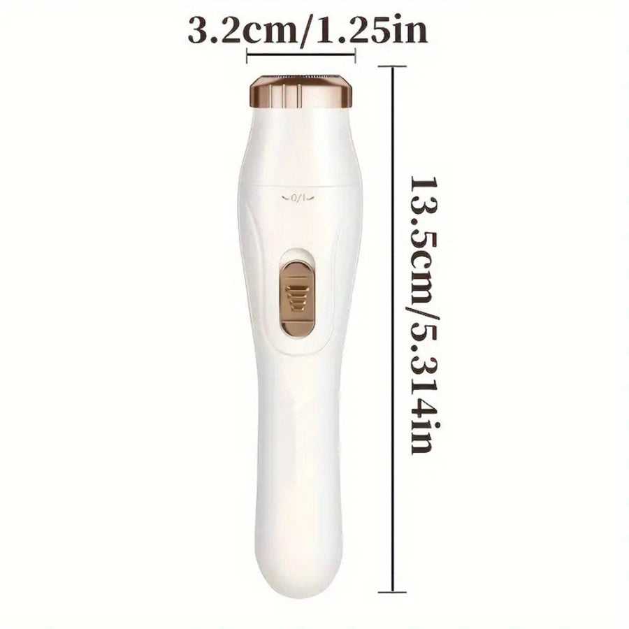 Dimensions of portable electric shaver for women