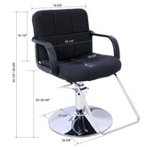 Hair Salon Chair Styling Heavy Duty Hydraulic Pump Barber