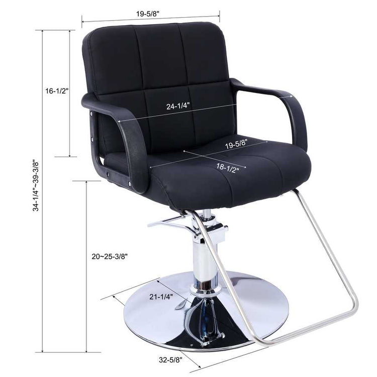 Hair Salon Chair Styling Heavy Duty Hydraulic Pump Barber