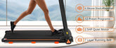 Silicone Shock Absorption with 12 Preset Programs on Treadmill