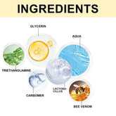 List of ingredients with corresponding images and labels on a white background