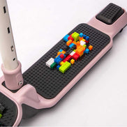 Pink scooter wheel with black and pink design for kids