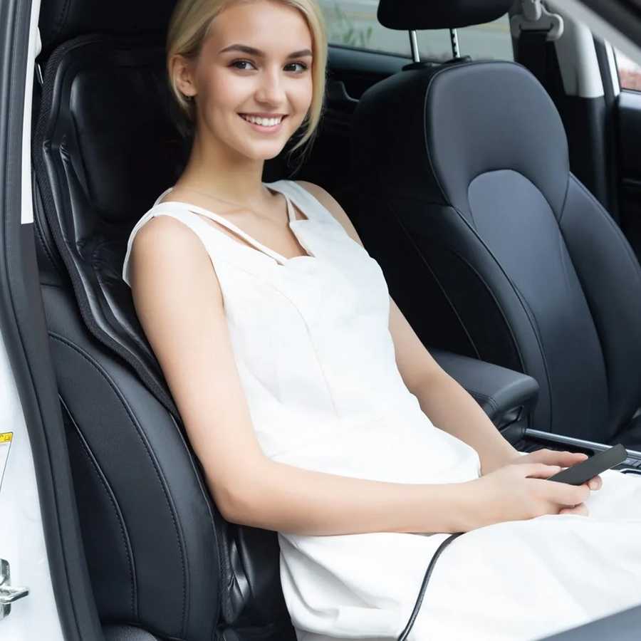Full Body Massage Chair Pad for Home, Office & Car