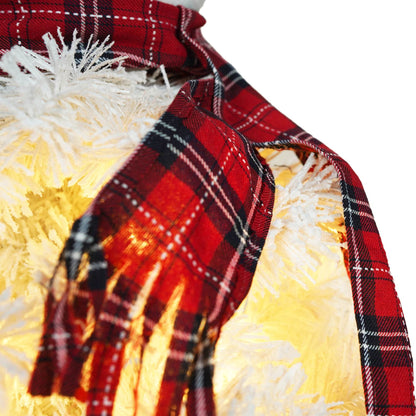 4ft Snowman Christmas Tree -Shaped Christmas Tree with Light