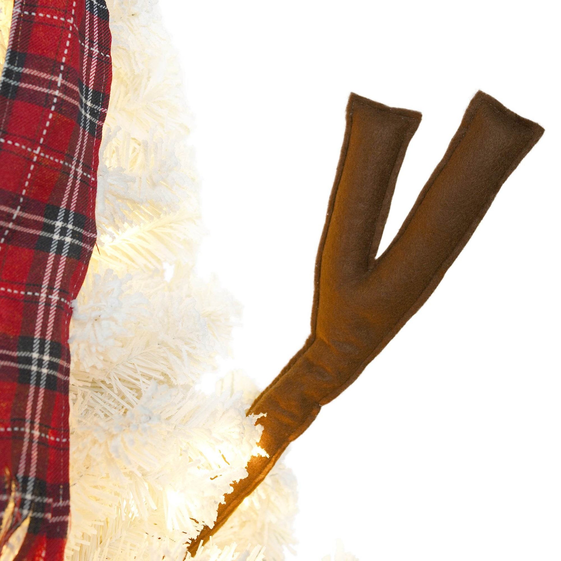 4ft Snowman Christmas Tree -Shaped Christmas Tree with Light