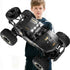 2026 2 Batteries 1:12 Metal RC Remote Control Off Road Car Truck Shell LED Headlights