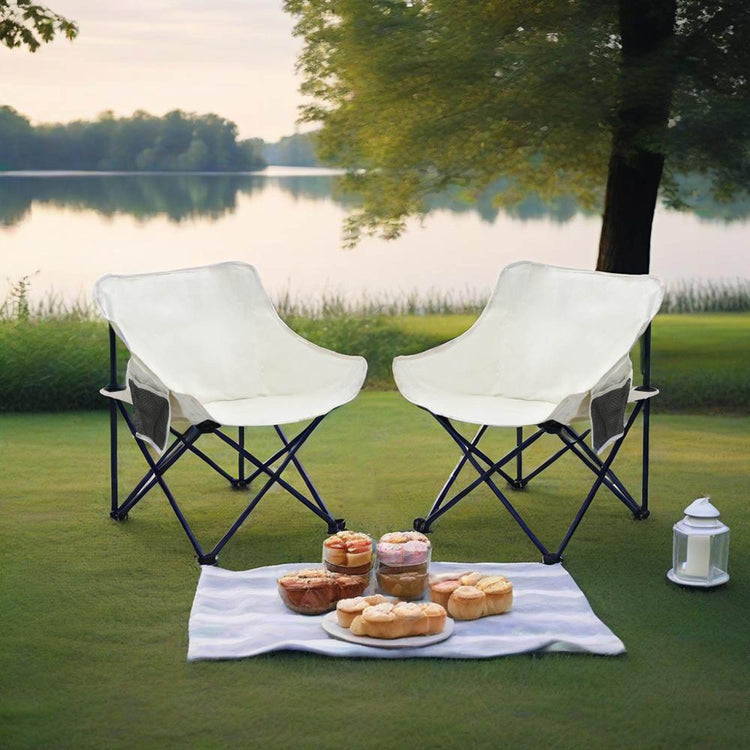 MLNshops Camping Chairs with Carry Bag - Lightweight Pair