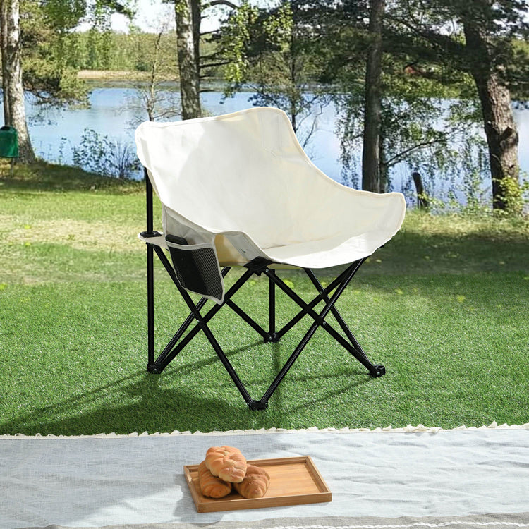 MLNshops Camping Chairs with Carry Bag - Lightweight Pair