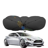 mlnshops Car Sun Shield with Carry Bag - UV Protection Default Title