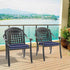 MLNshops Cast Aluminum Patio Chairs with Cushions Default