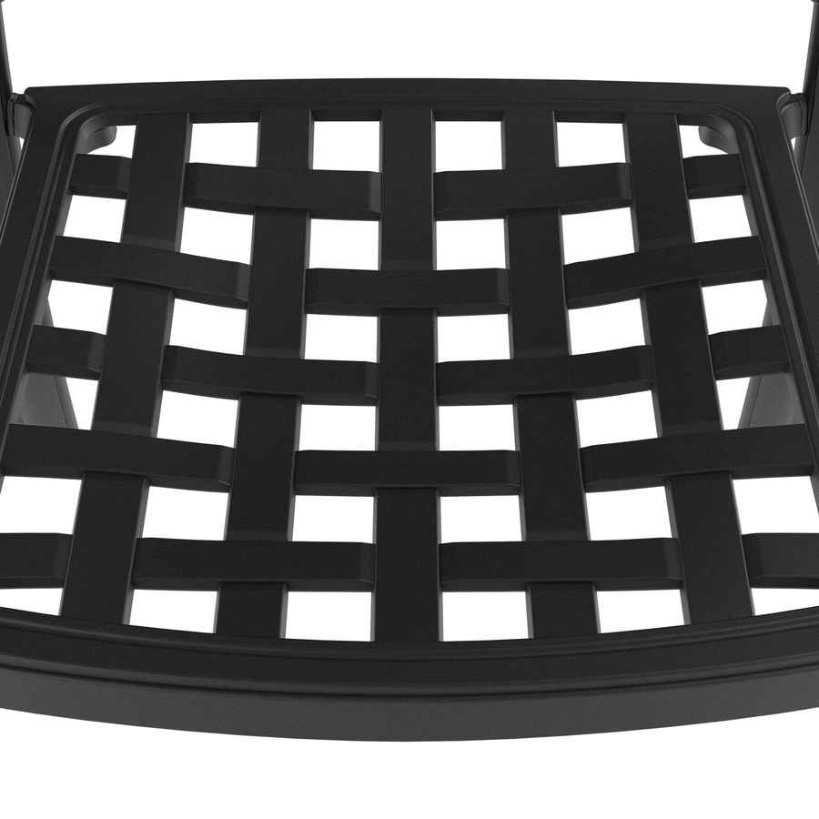 MLNshops Cast Aluminum Patio Chairs with Cushions