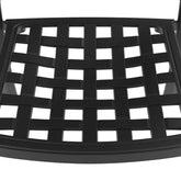 MLNshops Cast Aluminum Patio Chairs with Cushions