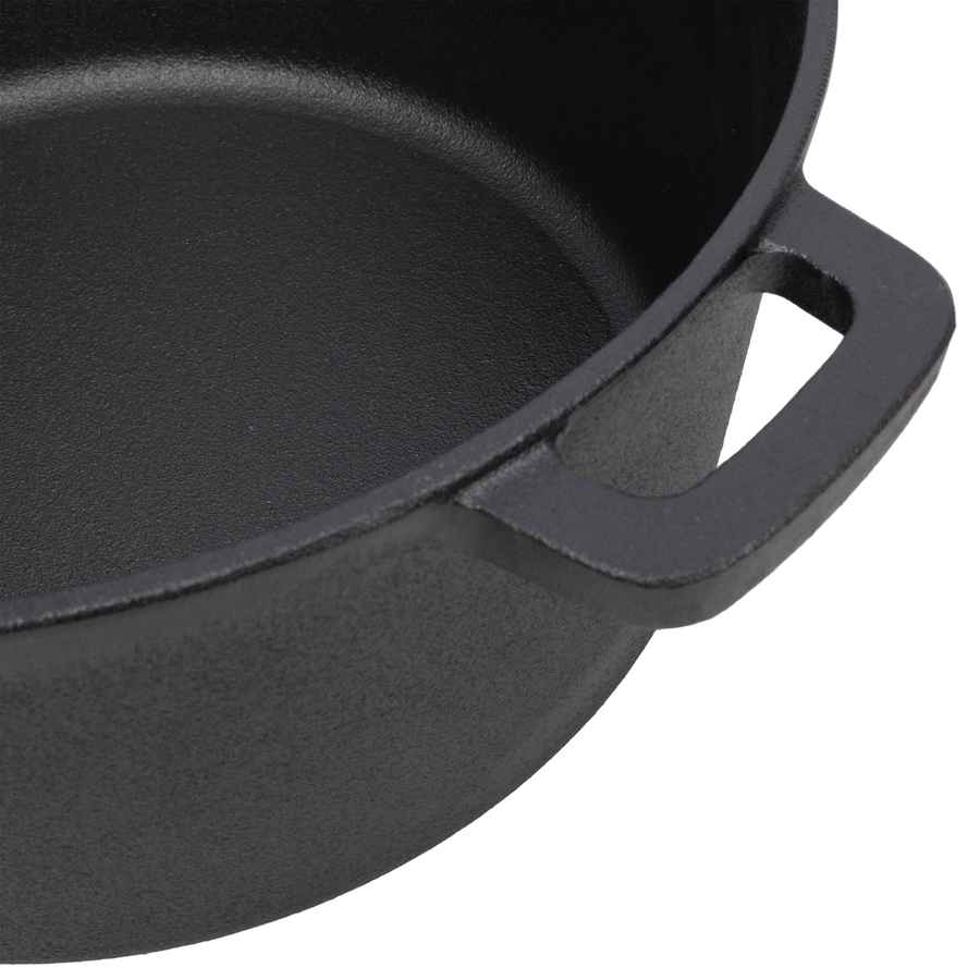 MLNshops 5 Quart Dutch Oven with Silicone Handles Cast Iron