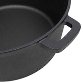 MLNshops 5 Quart Dutch Oven with Silicone Handles Cast Iron