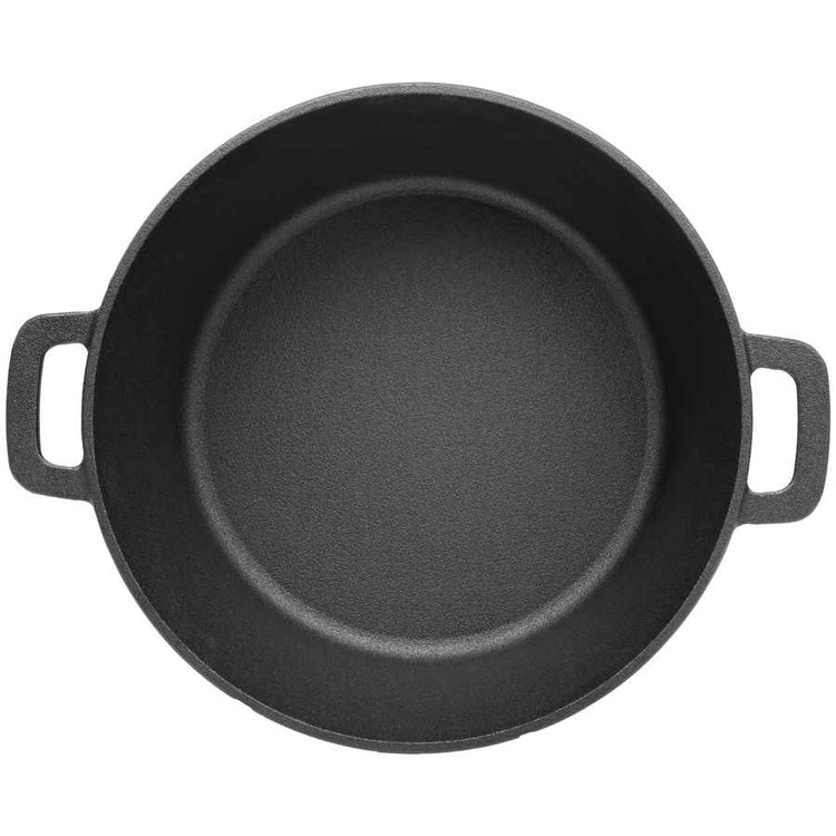 MLNshops 5 Quart Dutch Oven with Silicone Handles Cast Iron
