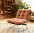 Modern Leather Accent Chair for Home Office & Living Room