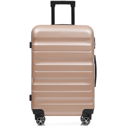 Hardshell ABS Luggage Set - Lightweight & Durable Suitcases with Dual Spinner Wheels, Carry-On & Check-In Sizes for Travel & Business